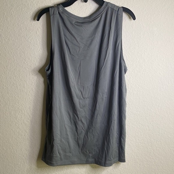 Nike Boys Gray Dri Fit Hybrid Muscle Tee Sleeveless NWT Size XL Extra Large - Picture 4 of 4